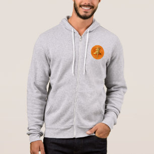 Wood Goat Ram Chinese Year Zodiac Zip Hoddie Hoodie