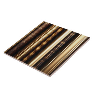 Wood Gold Trendy Art Lamperia Collection Tile