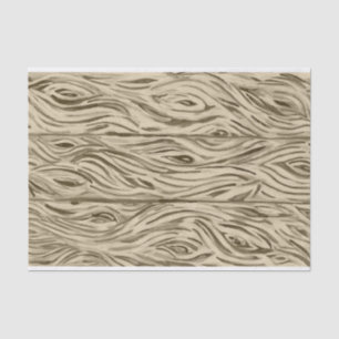 wood grain board planks tissue paper