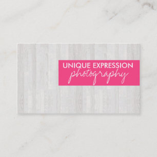 Wood Grain Business Card