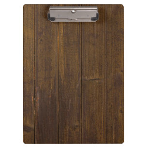 Wood Grain Clipboard
