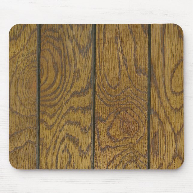 Wood Grain Flooring Mouse Mat (Front)