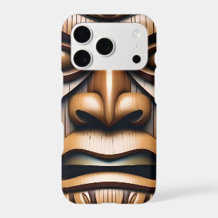 Wood Grain New Zealand Tiki,