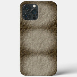 Wood Grain Pattern Brown Tone iPhone 13 Pro Max Case