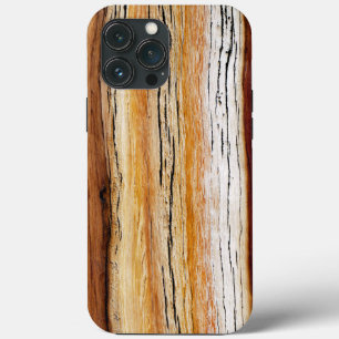 Wood Grain Pattern iPhone 13 Pro Max Case