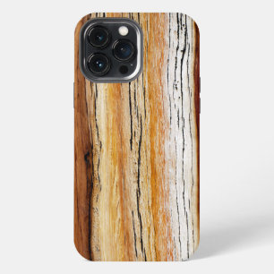 Wood Grain Pattern iPhone 13 Pro Max Case