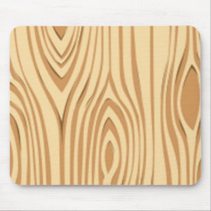 WOOD GRAIN PATTERN MOUSE MAT