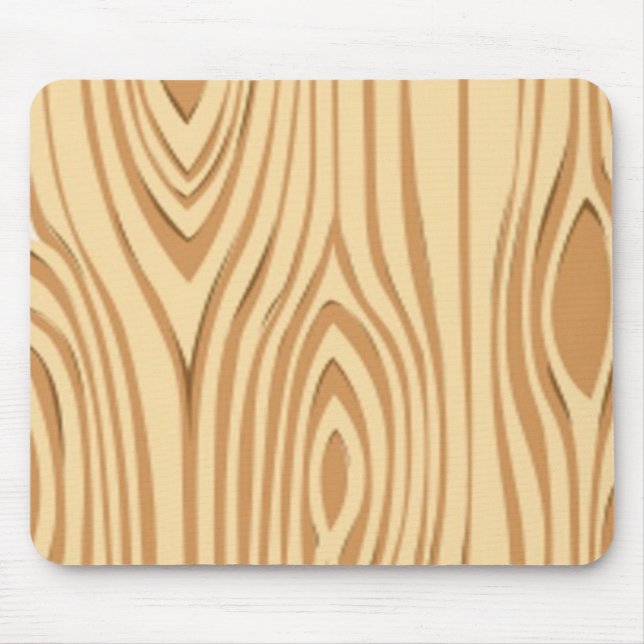 WOOD GRAIN PATTERN MOUSE MAT (Front)
