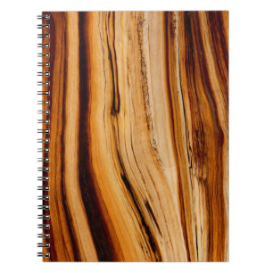 Wood Grain Pattern  Notebook