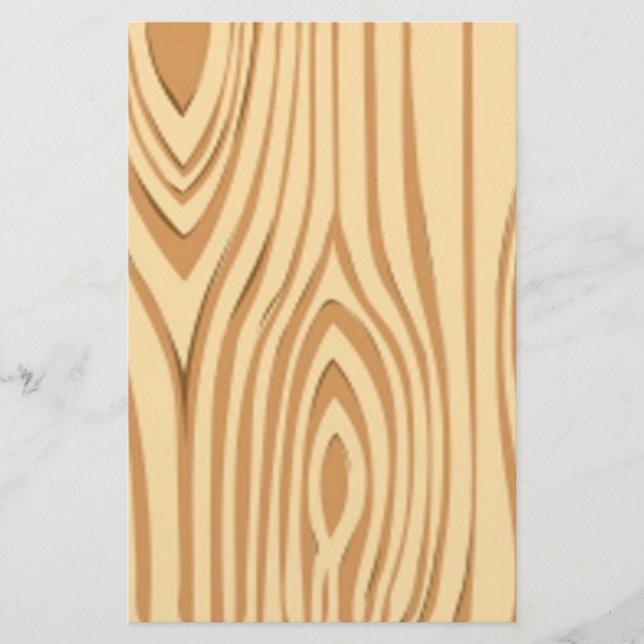 WOOD GRAIN PATTERN STATIONERY (Front)