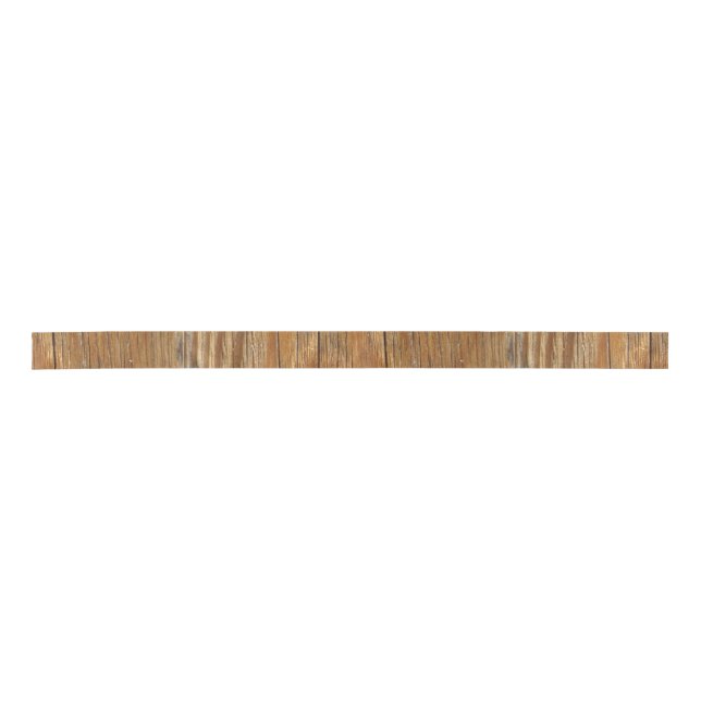 Wood Grain Ribbon Satin Ribbon (Front)