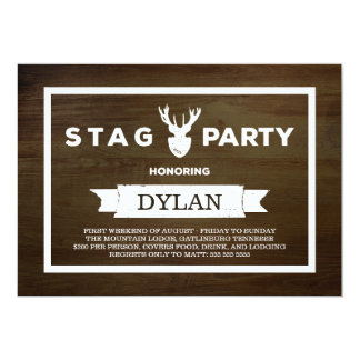 Stag Party Invitations 2