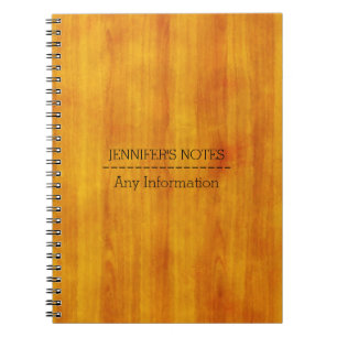 Wood Grain Texture #2 Notebook