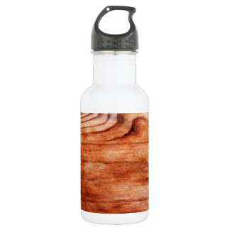 Wood Grain Texture 532 Ml Water Bottle