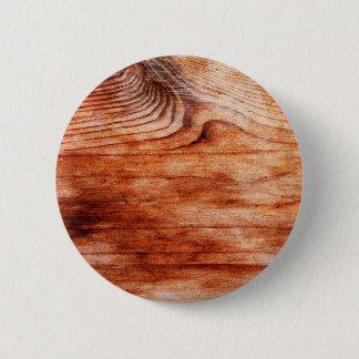 Wood Grain Texture 6 Cm Round Badge