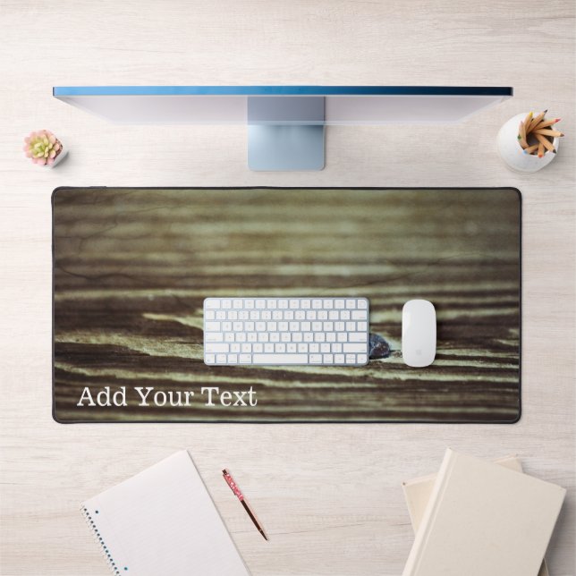 Wood Grain Texture by Shirley Taylor Desk Mat (Office 1)