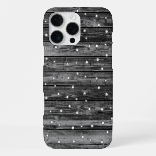 Wood Grain Texture iPhone Case (Back)