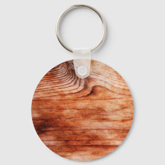 Wood Grain Texture Key Ring