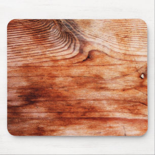 Wood Grain Texture Mouse Mat