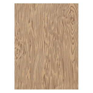 Wood grain texture tablecloth