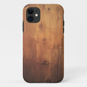 Wood Grain Woodgrain Wood Look Pattern iPhone 11 Case