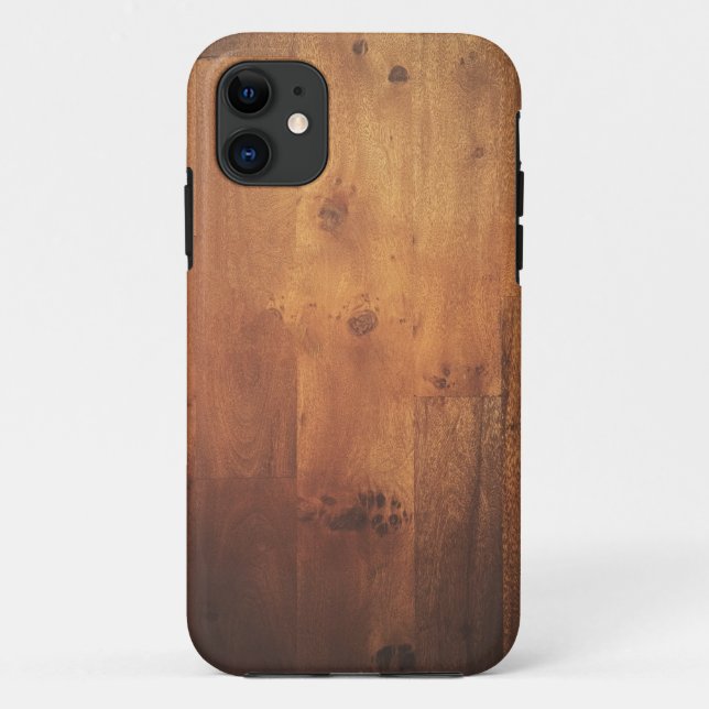 Wood Grain Woodgrain Wood Look Pattern Case-Mate iPhone Case (Back)