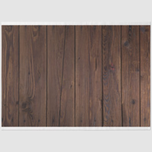 Wood Grain Woodland Barn Wooden Plank Tissue Paper