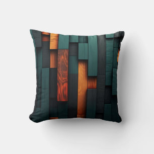 Wood imitation cushion
