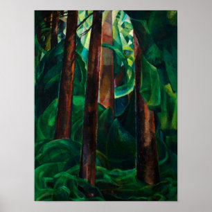 Wood Interior, 1930 by Emily Carr Poster