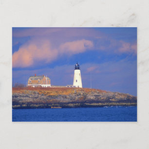 Wood Island Lighthouse near Biddeford Postcard
