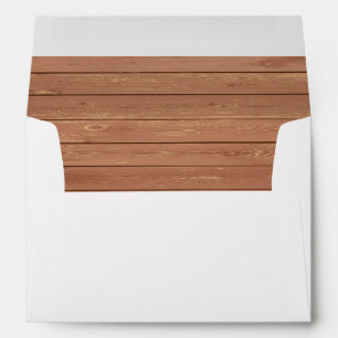 Wood Lined Envelope