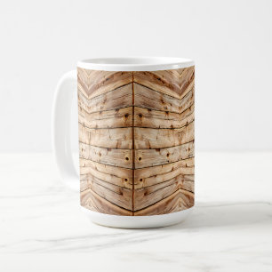 Wood Look Coffee Mug