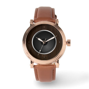 Wood Music Speaker Watch