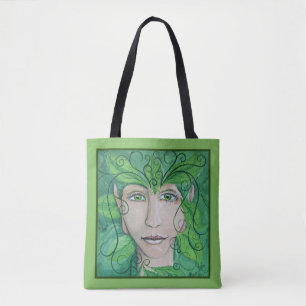 Wood Nymph Bag with all over print