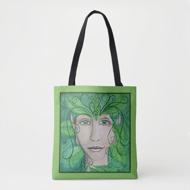 Wood Nymph Bag with all over print (Front)