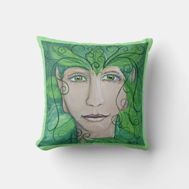 Wood Nymph cushion (Front)