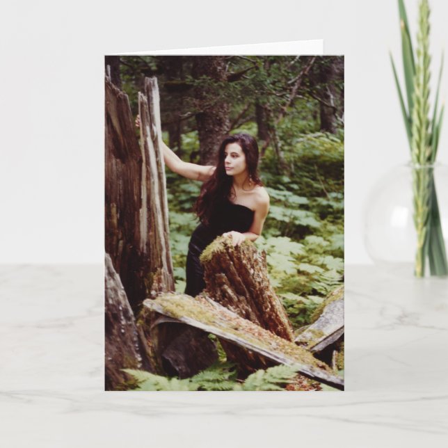 Wood Nymph notecard (Front)