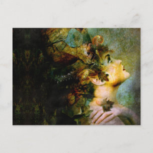 wood nymphette postcard