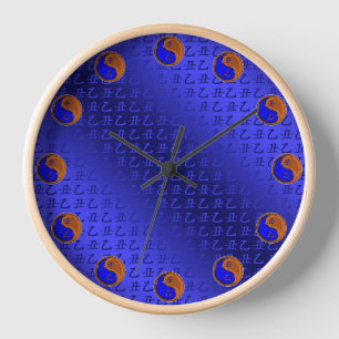 Wood Ox Clock