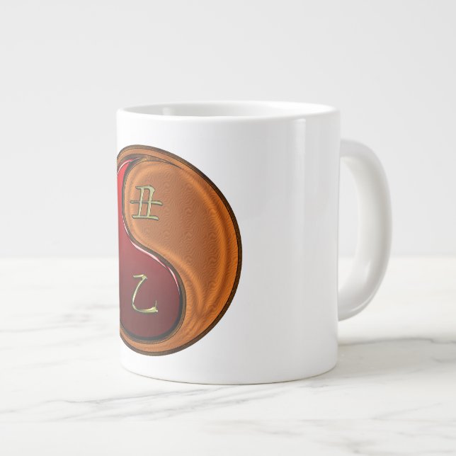 Wood Ox Large Coffee Mug (Front Right)