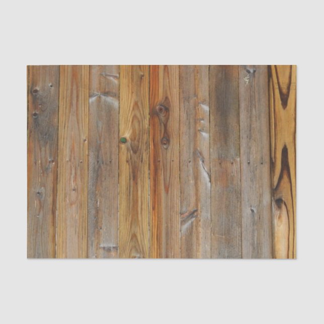 Wood Panel, Fencing, Barnwood Tissue Paper (Front)