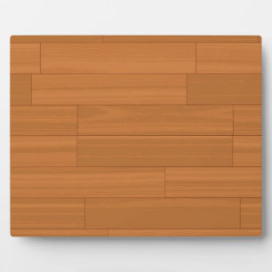 Wood Parquet Floor Pattern Plaque