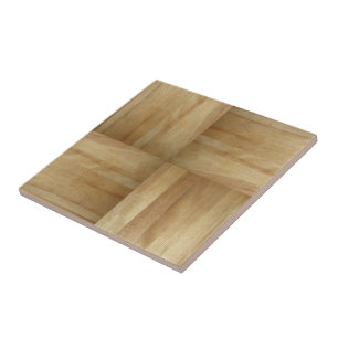 Wood Parquet Pattern, Joined, Pieced Wood Tile