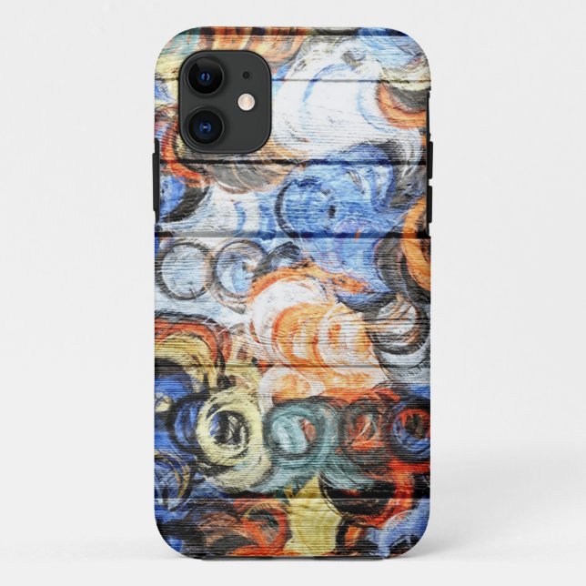 Wood Pastel Painting #2 Case-Mate iPhone Case (Back)