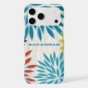 Wood Pattern Chrysanthemum Floral Personalised