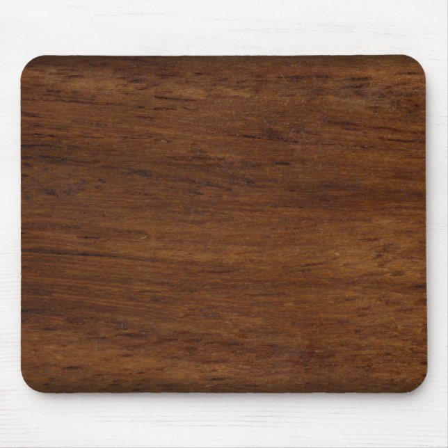 Wood Plank Plain Texture Lumber Mouse Mat (Front)