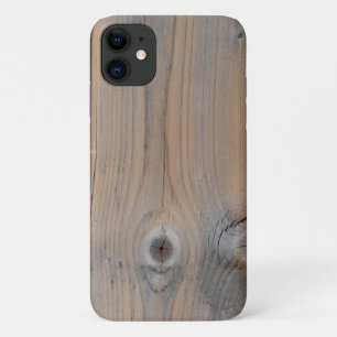 Wood Plank with Knot iPhone 11 Case