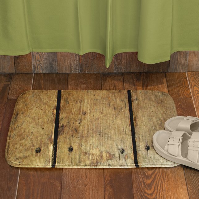 Wood Planks Bath Mat (Creator Uploaded)