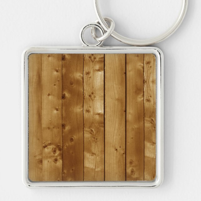 Wood planks key ring (Front)