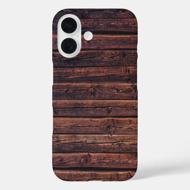 Wood Planks With Grain Details Closeup Photo Case-Mate iPhone Case (Back)